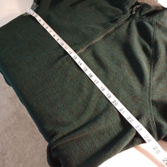 Eddie Bauer Fleece Pullover Shirt Jacket Womens XXL Venture Heather Green - Picture 6 of 8